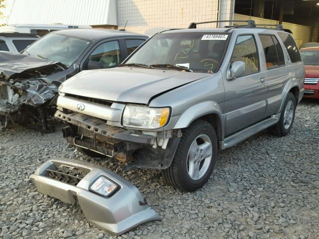 JNRDR07Y31W105794 - 2001 INFINITI QX4 GRAY photo 2