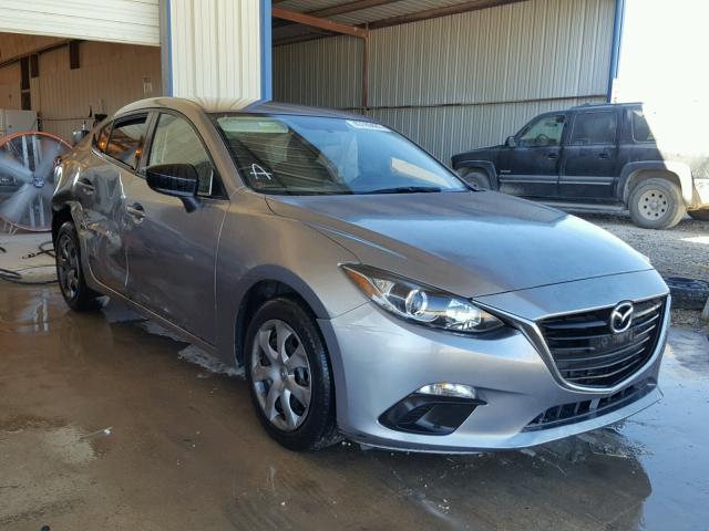 JM1BM1T76F1272650 - 2015 MAZDA 3 SV GRAY photo 1