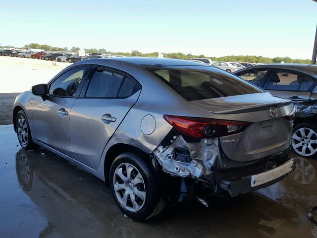 JM1BM1T76F1272650 - 2015 MAZDA 3 SV GRAY photo 3