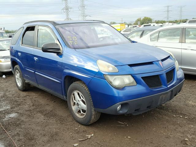 3G7DA03E03S526209 - 2003 PONTIAC AZTEK BLUE photo 1