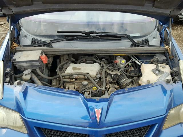 3G7DA03E03S526209 - 2003 PONTIAC AZTEK BLUE photo 7