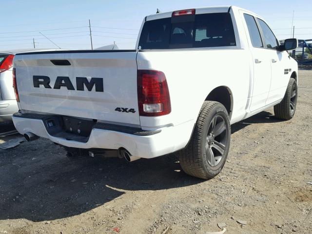 1C6RR7HTXJS176037 - 2018 RAM 1500 SPORT WHITE photo 4