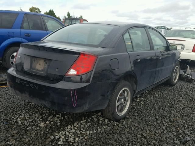 1G8AG52F85Z141927 - 2005 SATURN ION LEVEL BLACK photo 4