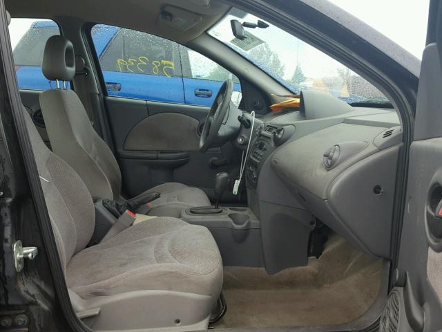 1G8AG52F85Z141927 - 2005 SATURN ION LEVEL 黑色 照片 5