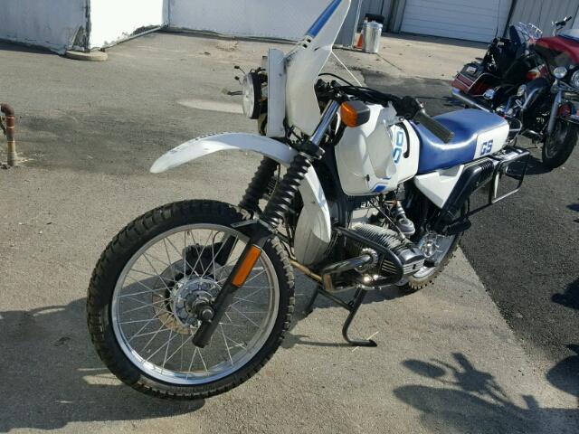 WB1047806J6152393 - 1988 BMW R100 GS WHITE photo 2