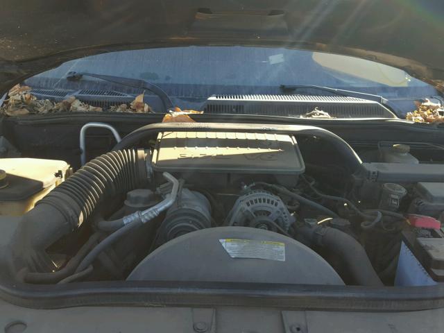 1J8HH48K07C651283 - 2007 JEEP COMMANDER GRAY photo 7