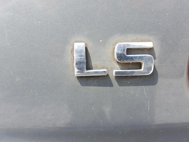 1G1ZG57B19F112784 - 2009 CHEVROLET MALIBU LS ნაცრისფერი ფოტო 10