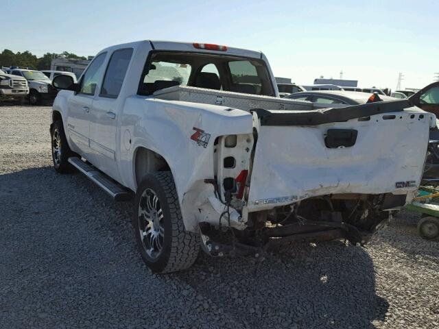 3GTEK33M49G194668 - 2009 GMC SIERRA K15 WHITE photo 3