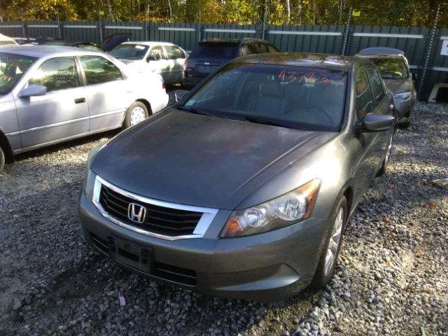 1HGCP26808A003845 - 2008 HONDA ACCORD GRAY photo 2