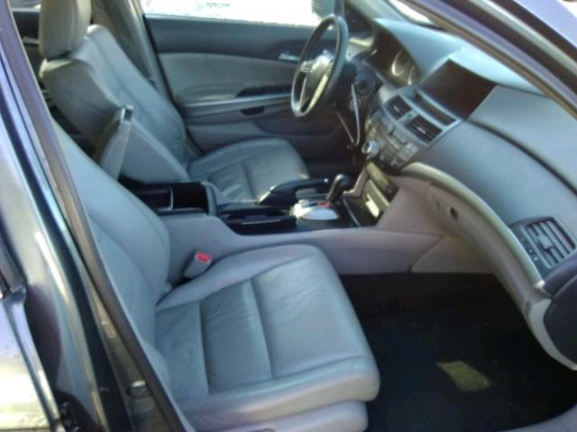 1HGCP26808A003845 - 2008 HONDA ACCORD GRAY photo 5