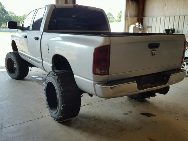 1D7KS28C26J234730 - 2006 DODGE RAM 2500 S ნაცრისფერი ფოტო 3