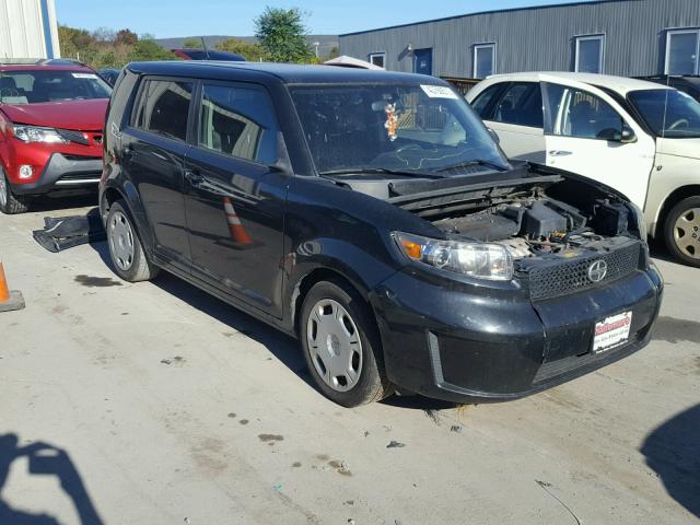 JTLKE50E981008143 - 2008 TOYOTA SCION BLACK photo 1