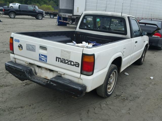 JM2UF1131K0700350 - 1989 MAZDA B2200 SHOR WHITE photo 4