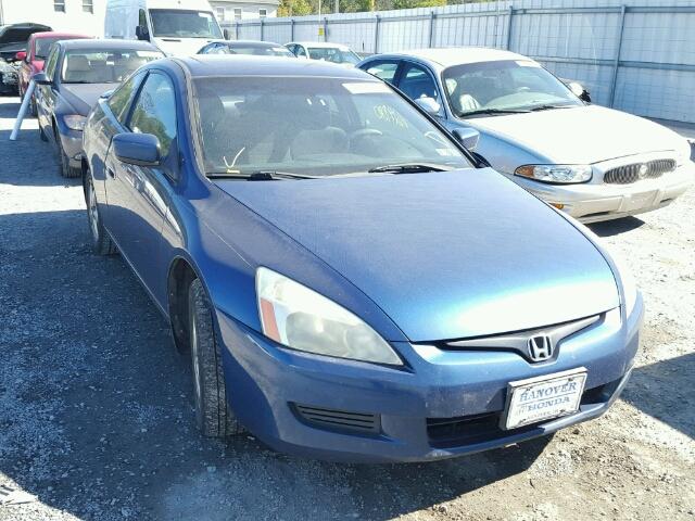 1HGCM72683A036076 - 2003 HONDA ACCORD EX BLUE photo 1