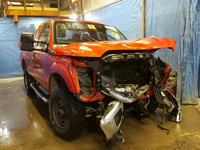 1FT7X2B6XCEB48901 - 2012 FORD F250 SUPER RED photo 1