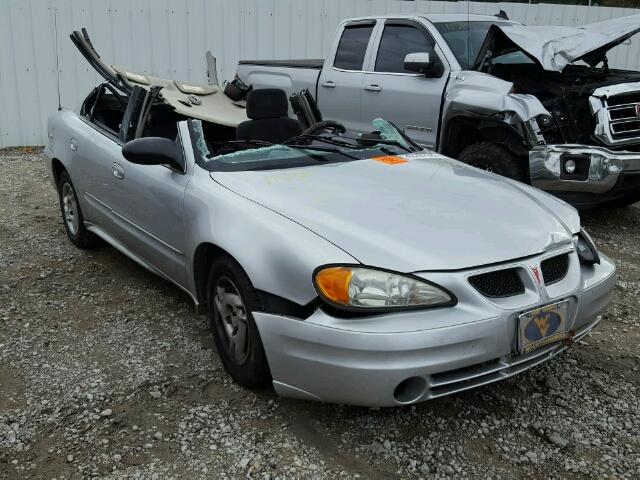 1G2NE52F85M236809 - 2005 PONTIAC GRAND AM S SILVER photo 1