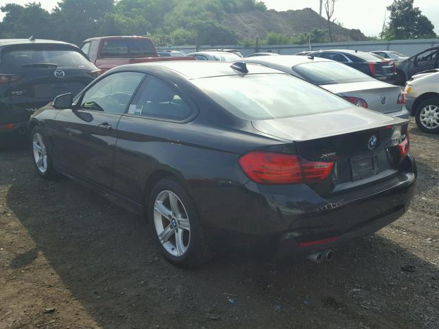 WBA3N9C5XFK247062 - 2015 BMW 428 XI BLACK photo 3