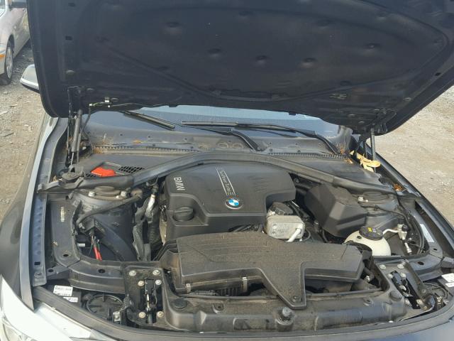 WBA3N9C5XFK247062 - 2015 BMW 428 XI BLACK photo 7