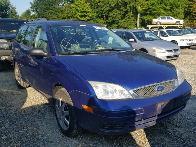 1FAHP36N75W292288 - 2005 FORD FOCUS ZXW BLUE photo 1