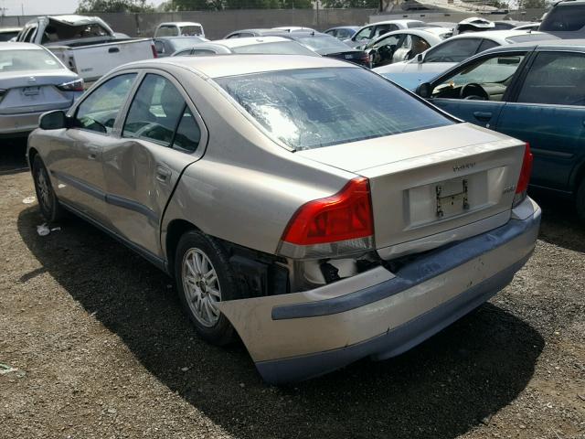 YV1RS64A232252472 - 2003 VOLVO S60 TAN photo 3