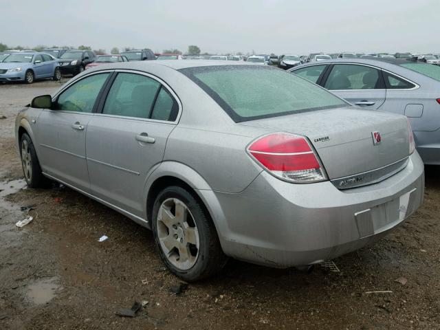 1G8ZS57B28F276401 - 2008 SATURN AURA SILVER photo 3