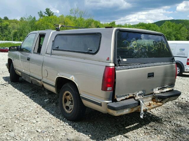 1GTEC19WXWE534497 - 1998 GMC SIERRA C15 TAN photo 3