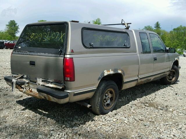 1GTEC19WXWE534497 - 1998 GMC SIERRA C15 TAN photo 4