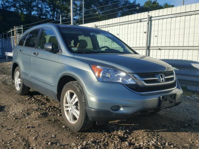 5J6RE4H57BL056206 - 2011 HONDA CR-V TURQUOISE photo 1