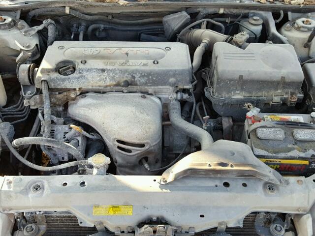 4T1BE32K72U520584 - 2002 TOYOTA CAMRY LE GRAY photo 7