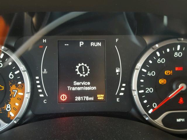 ZACCJBAT8GPD06253 - 2016 JEEP RENEGADE S YELLOW photo 8