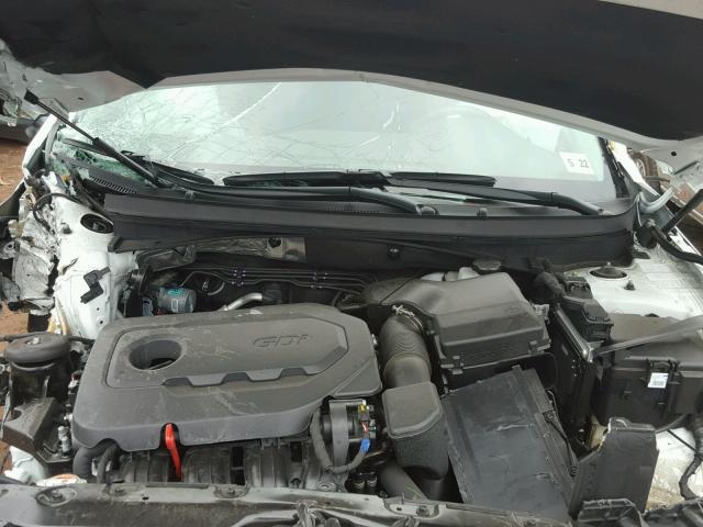 5NPE34AF3HH514365 - 2017 HYUNDAI SONATA SPO WHITE photo 7