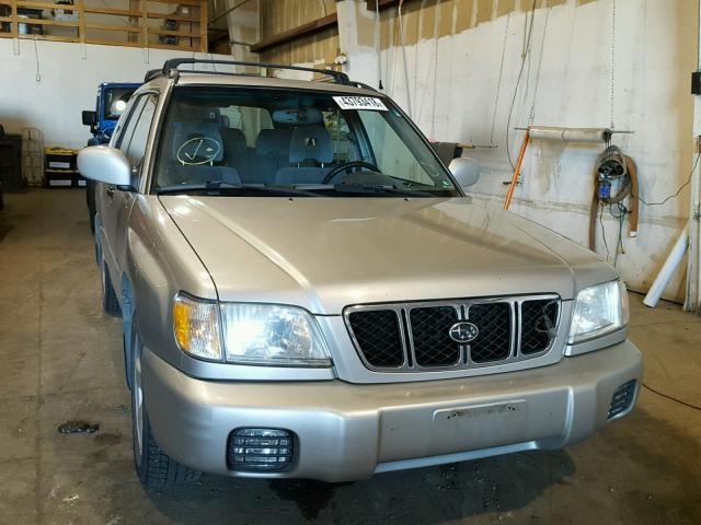 JF1SF65631H723339 - 2001 SUBARU FORESTER S SILVER photo 1