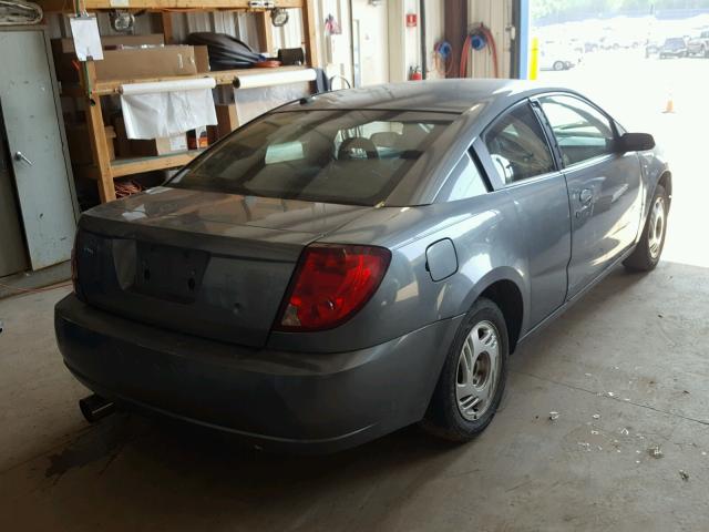 1G8AM15F37Z112710 - 2007 SATURN ION LEVEL GRAY photo 4
