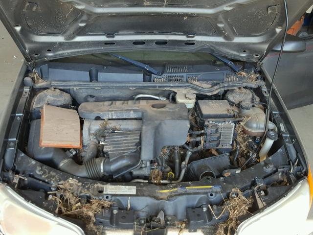 1G8AM15F37Z112710 - 2007 SATURN ION LEVEL GRAY photo 7