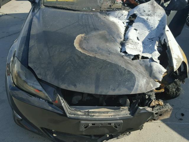 JTHBE262465003721 - 2006 LEXUS IS 350 BURN photo 7