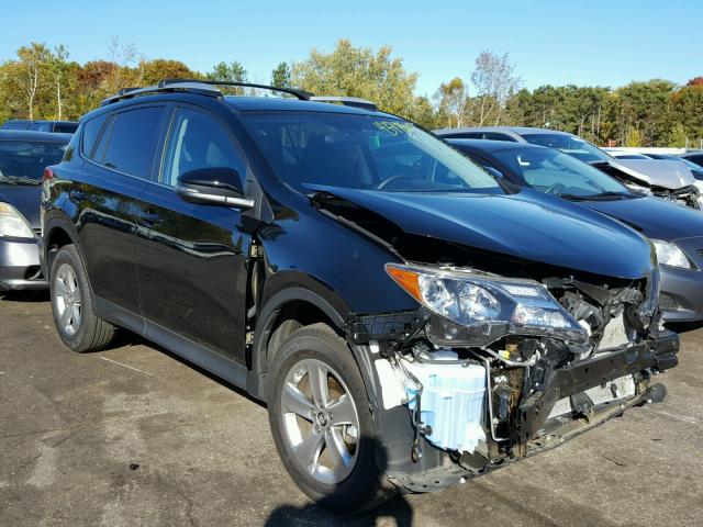 2T3RFREVXFW334006 - 2015 TOYOTA RAV4 BLACK photo 1