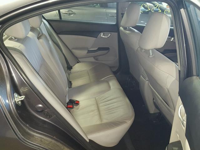 19XFB2F93FE212798 - 2015 HONDA CIVIC EXL 灰色 照片 6