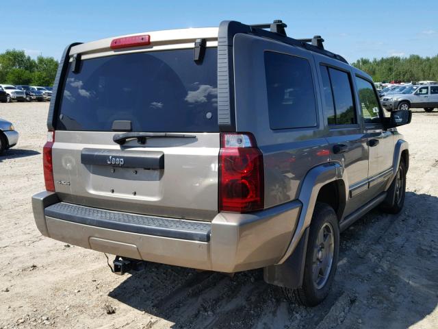 1J8HG48N96C139601 - 2006 JEEP COMMANDER GOLD photo 4