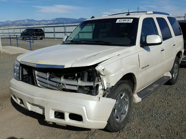 1GYEK63N73R298194 - 2003 CADILLAC ESCALADE L WHITE photo 2