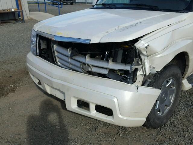 1GYEK63N73R298194 - 2003 CADILLAC ESCALADE L WHITE photo 9