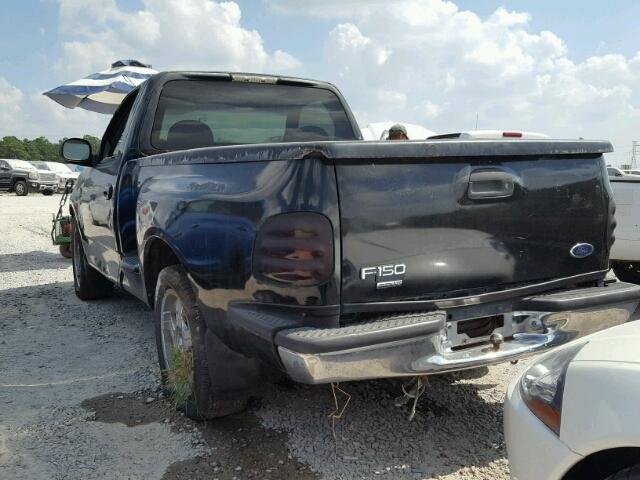 1FTZF076XWKA43418 - 1998 FORD F150 BLACK photo 3