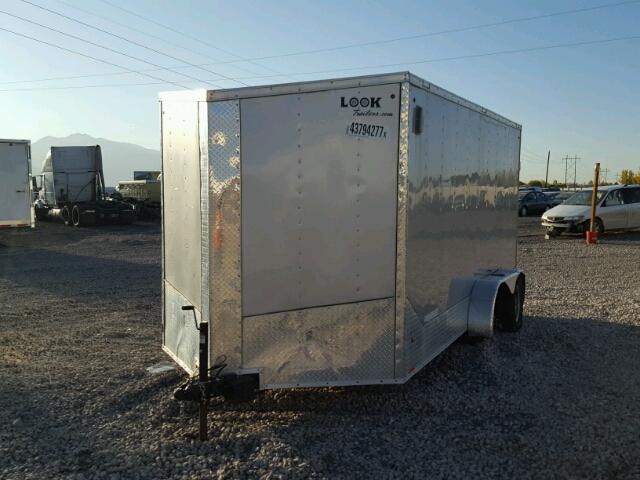 53BLTEA26HT013400 - 2017 UTILITY TRAILER GRAY photo 2