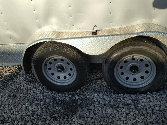53BLTEA26HT013400 - 2017 UTILITY TRAILER GRAY photo 5