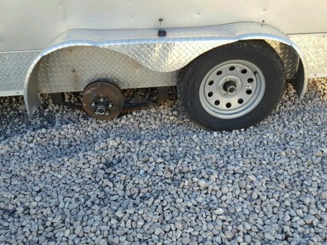 53BLTEA26HT013400 - 2017 UTILITY TRAILER GRAY photo 7