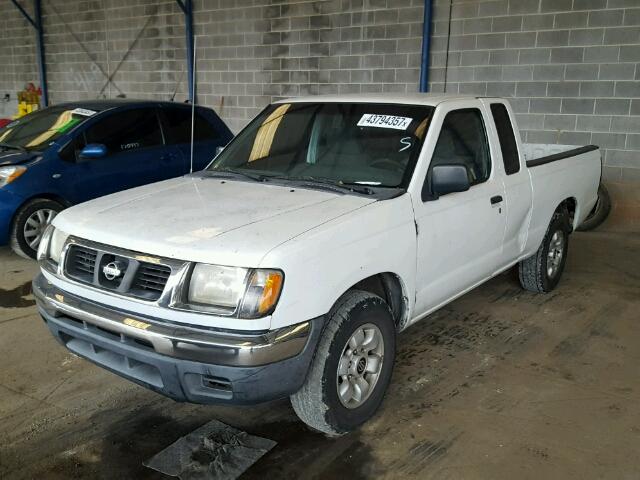 1N6DD26S1WC316652 - 1998 NISSAN FRONTIER K WHITE photo 2