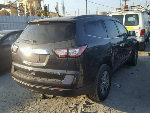 1GNKRGKD3FJ376628 - 2015 CHEVROLET TRAVERSE L SILVER photo 4