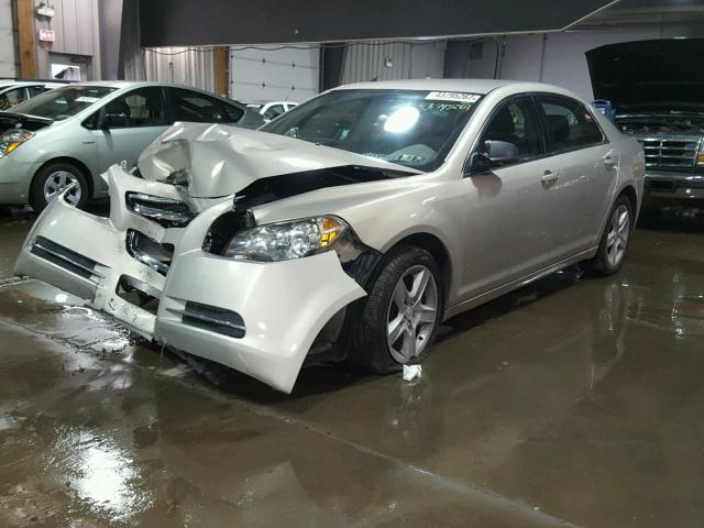 1G1ZA5E08CF220104 - 2012 CHEVROLET MALIBU LS TAN photo 2