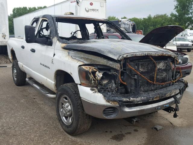 1D7KS28C86J224994 - 2006 DODGE RAM 2500 S თეთრი ფოტო 1
