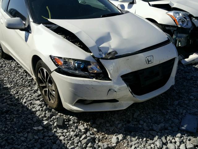 JHMZF1D68BS015085 - 2011 HONDA CR-Z CREAM photo 9