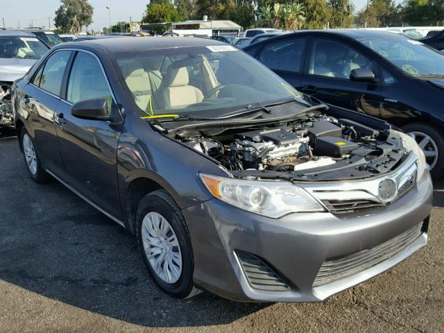 4T4BF1FK4DR303028 - 2013 TOYOTA CAMRY GRAY photo 1